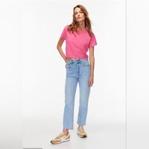 Aritzia Denim Forum The Arlo High Rise Straight 28L Sz 29